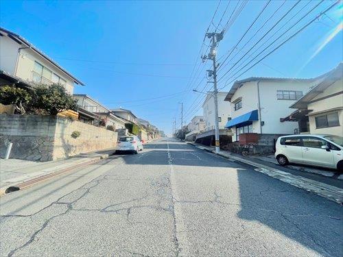 2026年2月撮影　前面道路