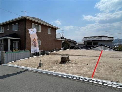 現地(3号地：5B-5)境界ライン