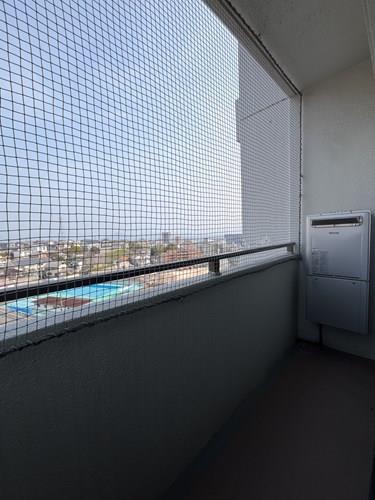 北東側バルコニー