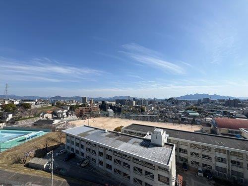 眺望：南西向きバルコニー