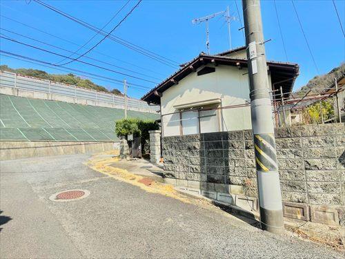 2026年2月撮影　前面道路