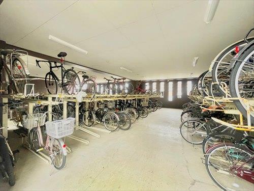 2026年3月撮影　自転車置き場