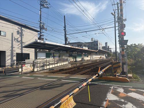 広島電鉄「東高須」電停90ｍ