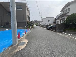 前面道路（2026年7月撮影）
