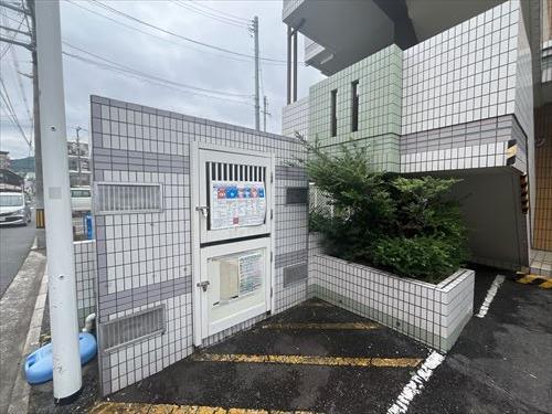2026年6月撮影　ゴミステーション