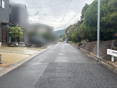 前面道路（2026年9月撮影）