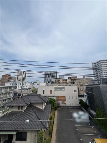 南東側バルコニーからの眺望