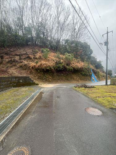 北西側前面道路