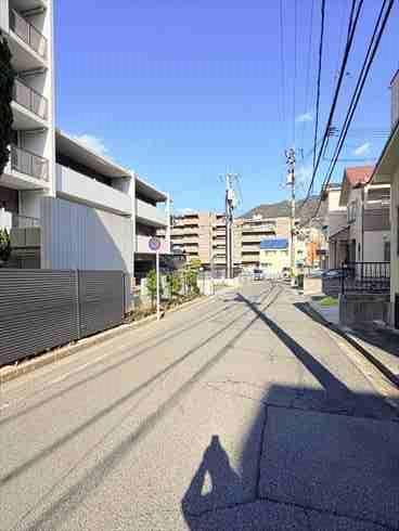 前面道路（2026年2月撮影）