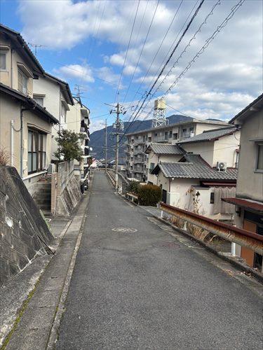 前面道路　2025年1月撮影