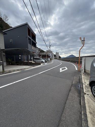 前面道路（広島シーサイド病院方面）