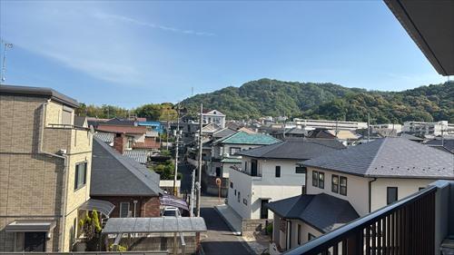 南東側バルコニーからの眺望