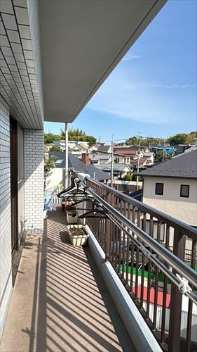 南西側バルコニー