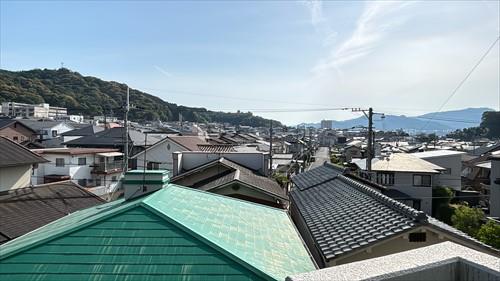 南西側バルコニーからの眺望