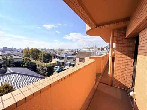 南西側バルコニー