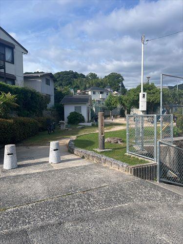 上温品第一公園まで300m