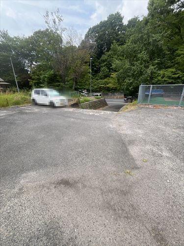 現地　駐車場部分(2025年7月撮影)