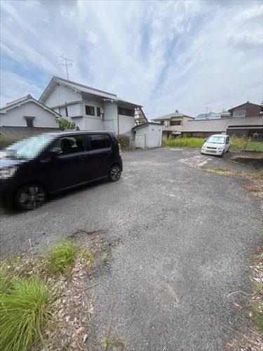 現地　駐車場部分(2025年7月撮影)