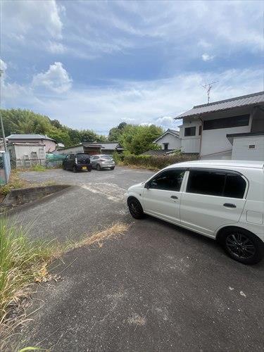 現地　駐車場部分(2025年7月撮影)