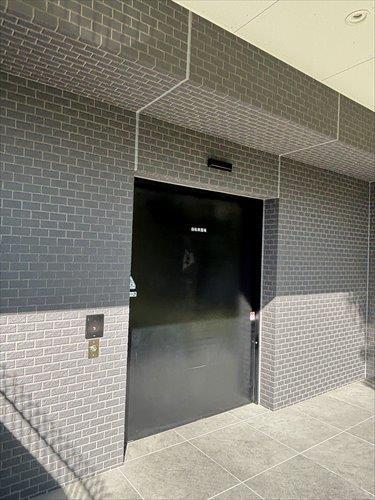 自転車置場出入口