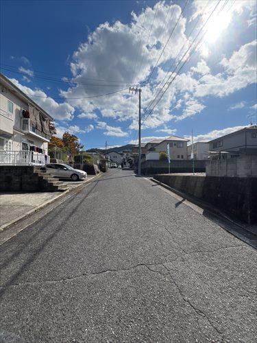 前面道路（北側から撮影）