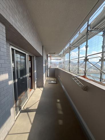 バルコニー（2026年2月撮影）