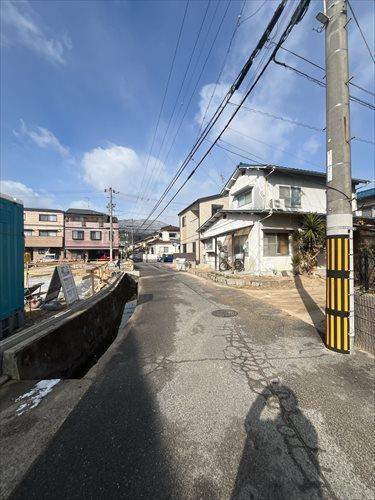 前面道路（2026年1月撮影）