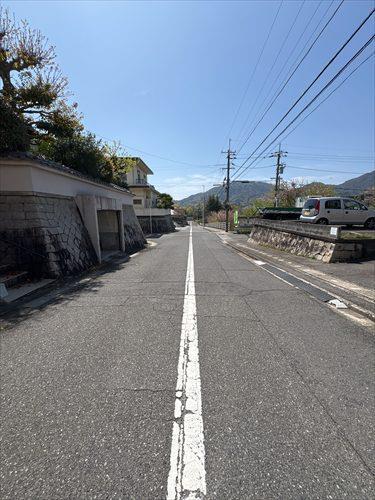 南西側前面道路