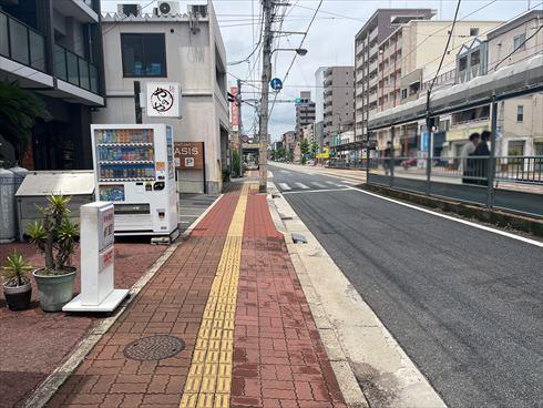 前面道路（2026年6月撮影）