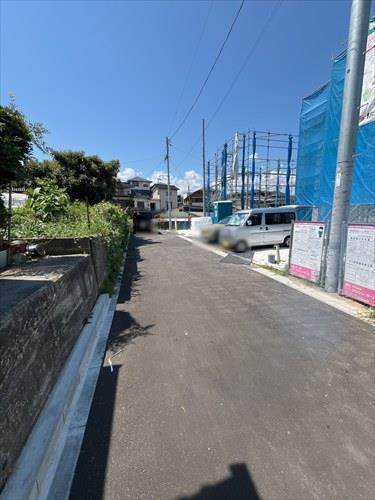 南側私道部分（2026年9月撮影）