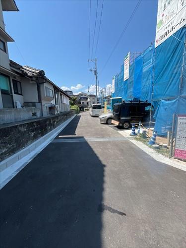 南側私道部分（2026年9月撮影）