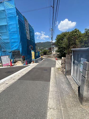 東側公道部分（2026年9月撮影）