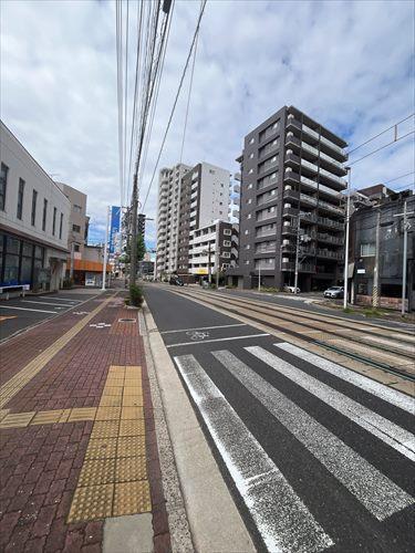 前面道路(2026年7月撮影) 前面道路(2026年7月撮影)