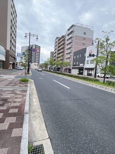 前面道路（2026年7月撮影）