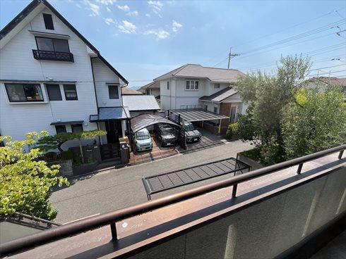 2階バルコニーからの眺望