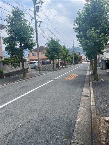 前面道路（2026年7月撮影）