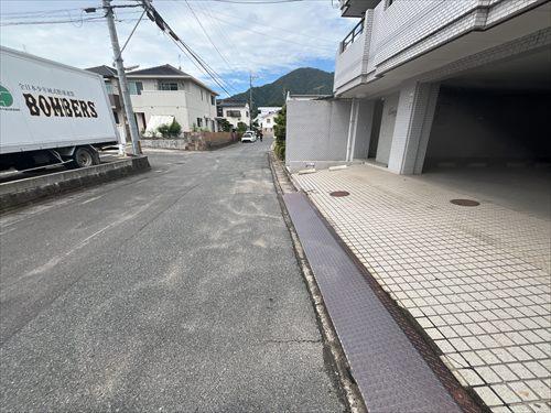 前面道路(2026年9月撮影) 前面道路(2026年9月撮影)