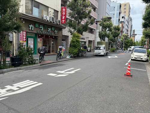 前面道路