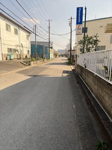 前面道路①