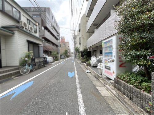 前面道路(2026年6月撮影) 前面道路(2026年6月撮影)