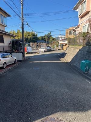 北東側道路