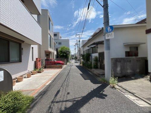 前面道路（2026年7月撮影）