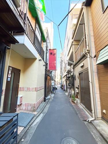 現地前道路 現地前道路