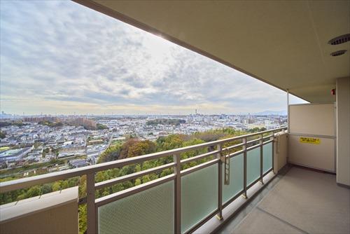 南側バルコニー