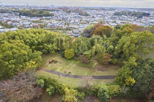 南側バルコニーからの眺望
