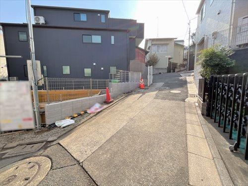 北西側道路を含む現地