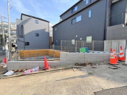 北西側現地（2025年12月撮影）