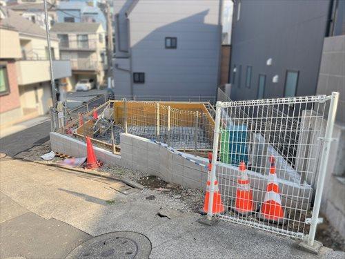 北西側現地（2025年12月撮影）