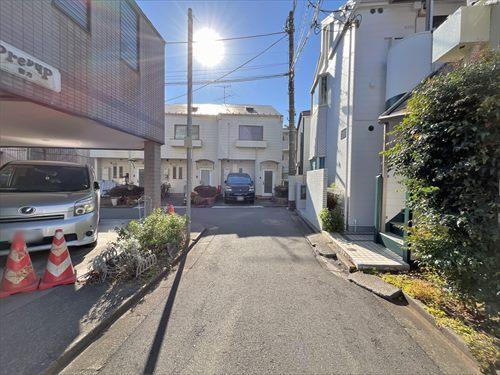 前面道路（物件：右手）