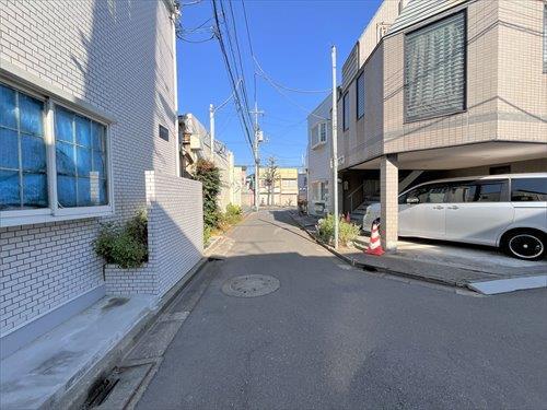 前面道路（物件：左手）